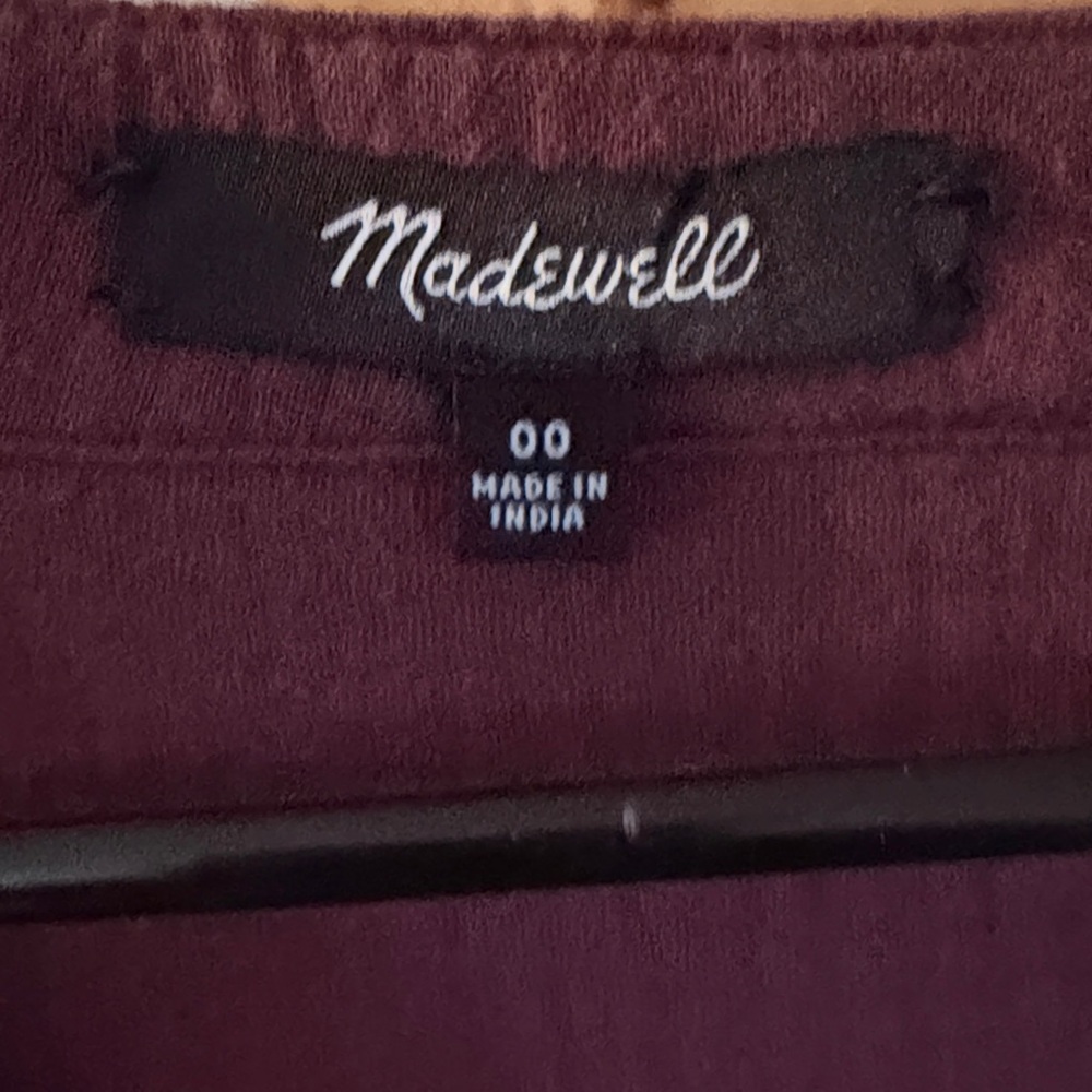 Madewell Burgundy Maxi Dress - Picture 4 of 4